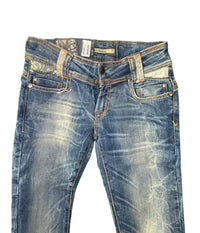 Cipo & Baxx - Women's Durable Vintage Denim Jeans
