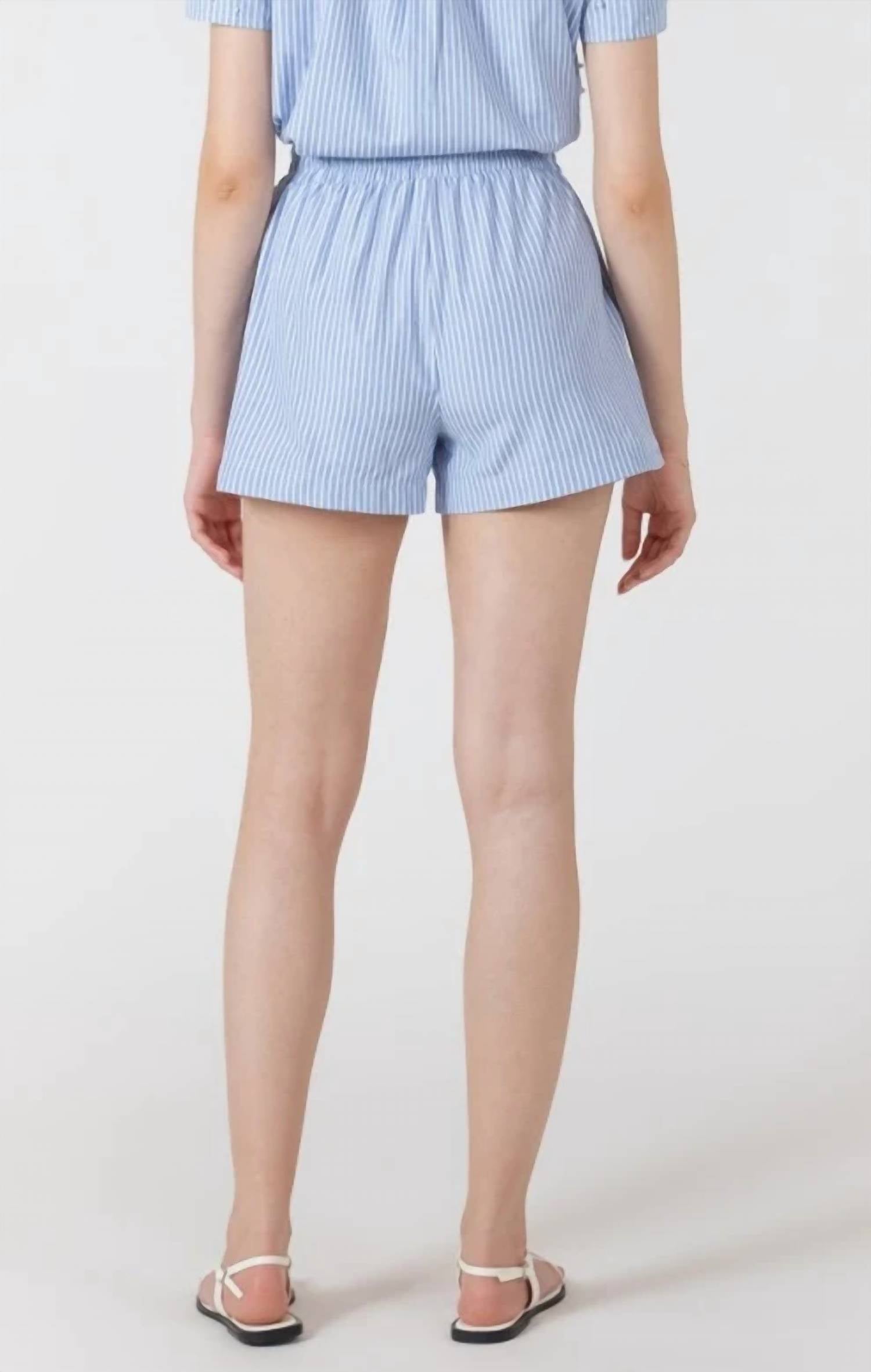 Dex Clothing - Women's Pearl Detail Elastic Waist Short