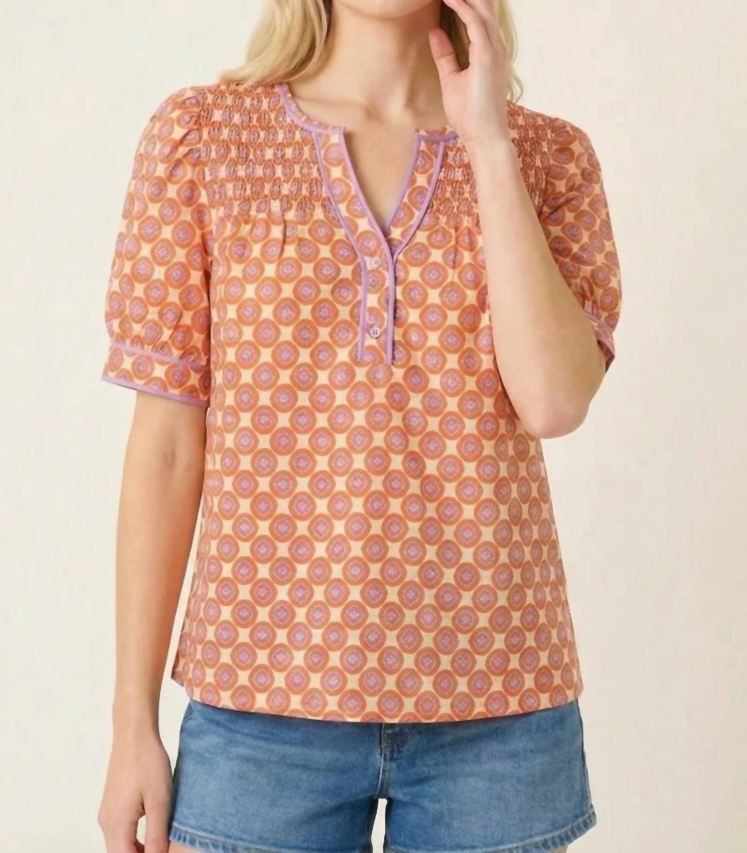 Staccato - Sienna Medallion Blouse