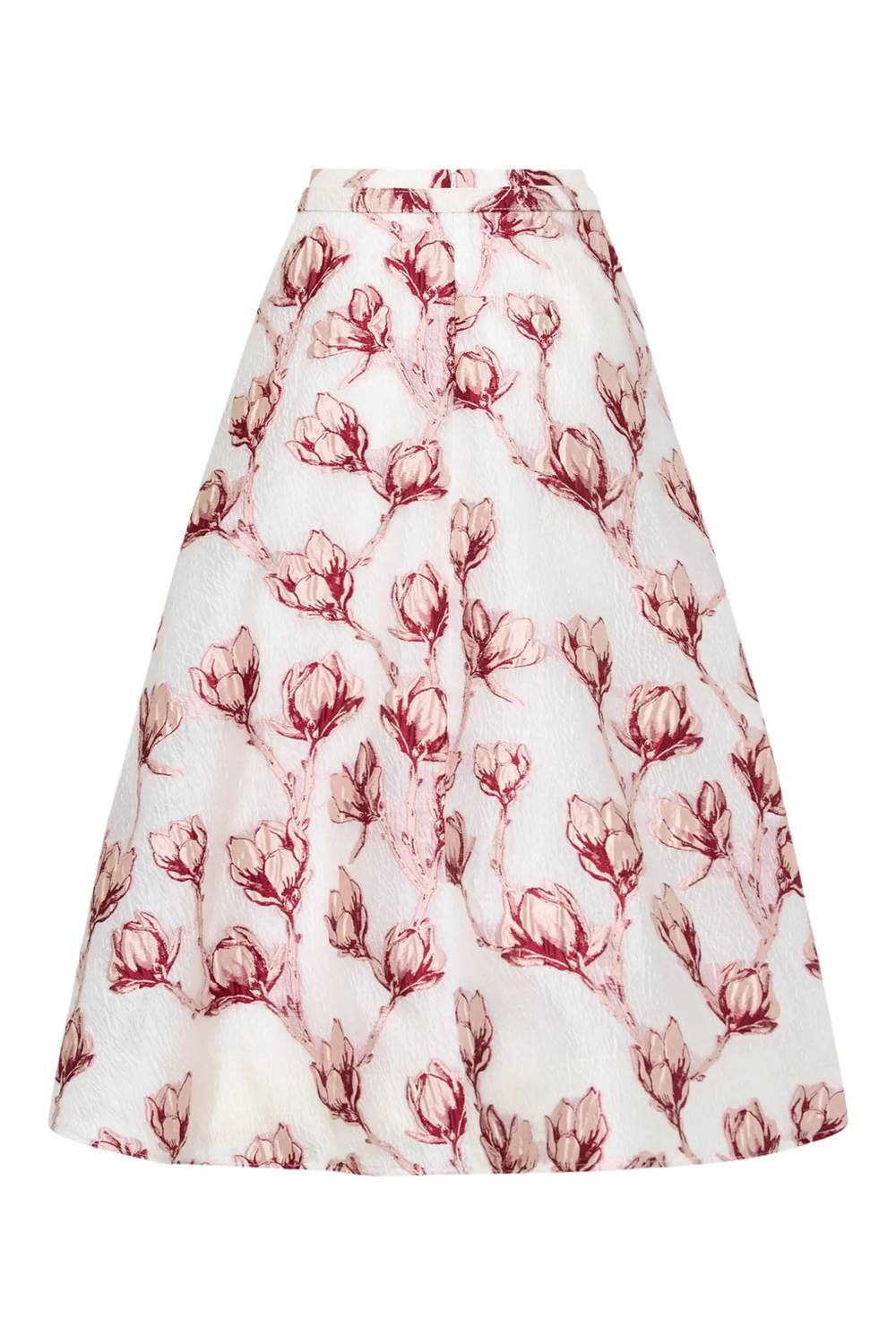 Milly - Noella Floral Midi Skirt