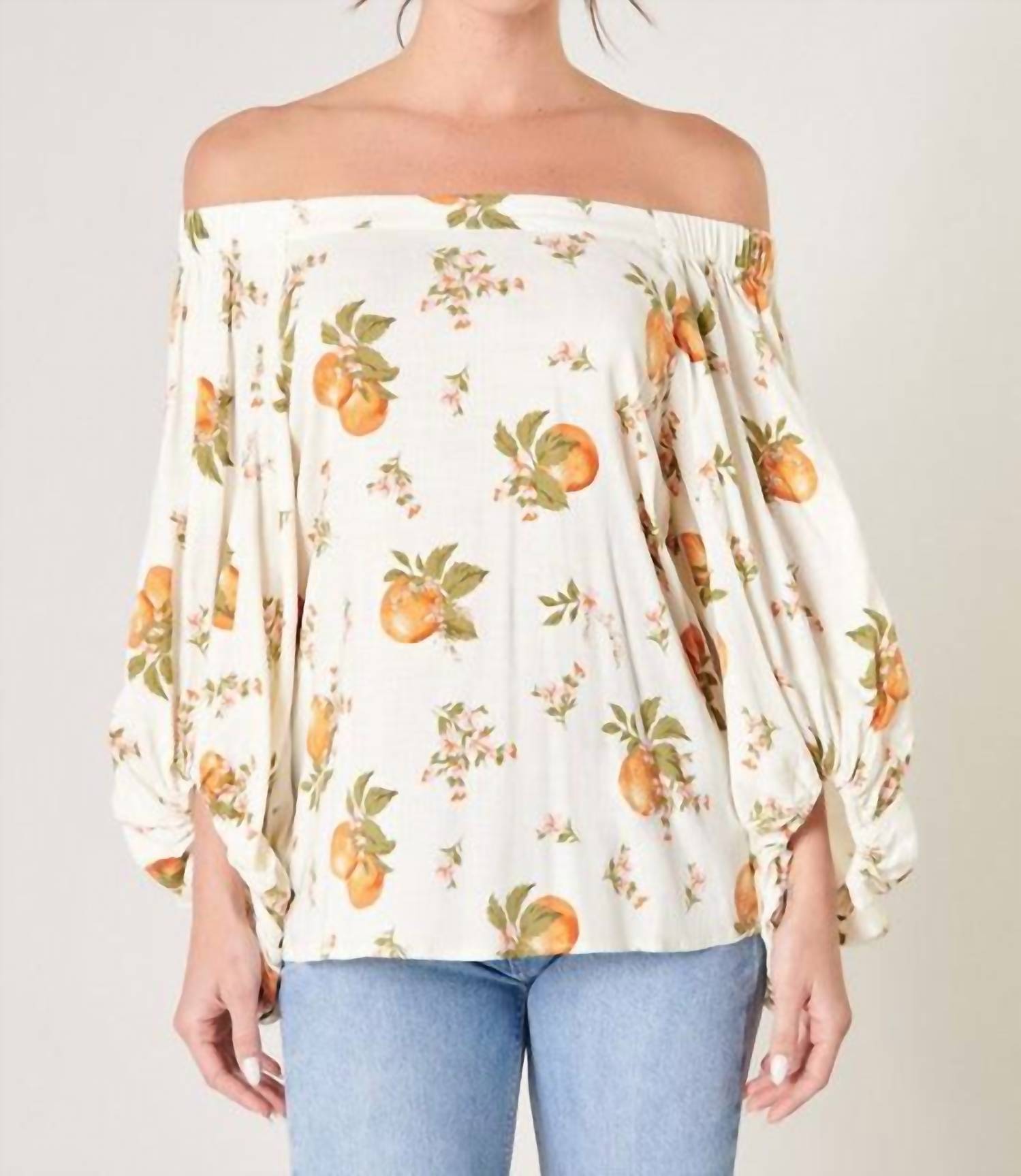 Sugarlips - Blossom Off The Shoulder Top