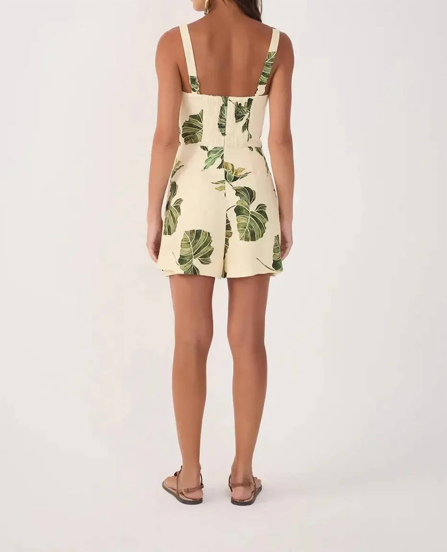 Dress To - Nina Tie Wrap Romper