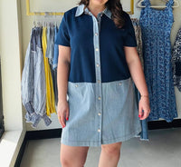 Entro - Women's Block Dress