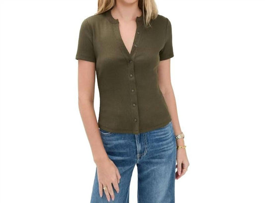 Veronica Beard - Dilia Button Down T-shirt