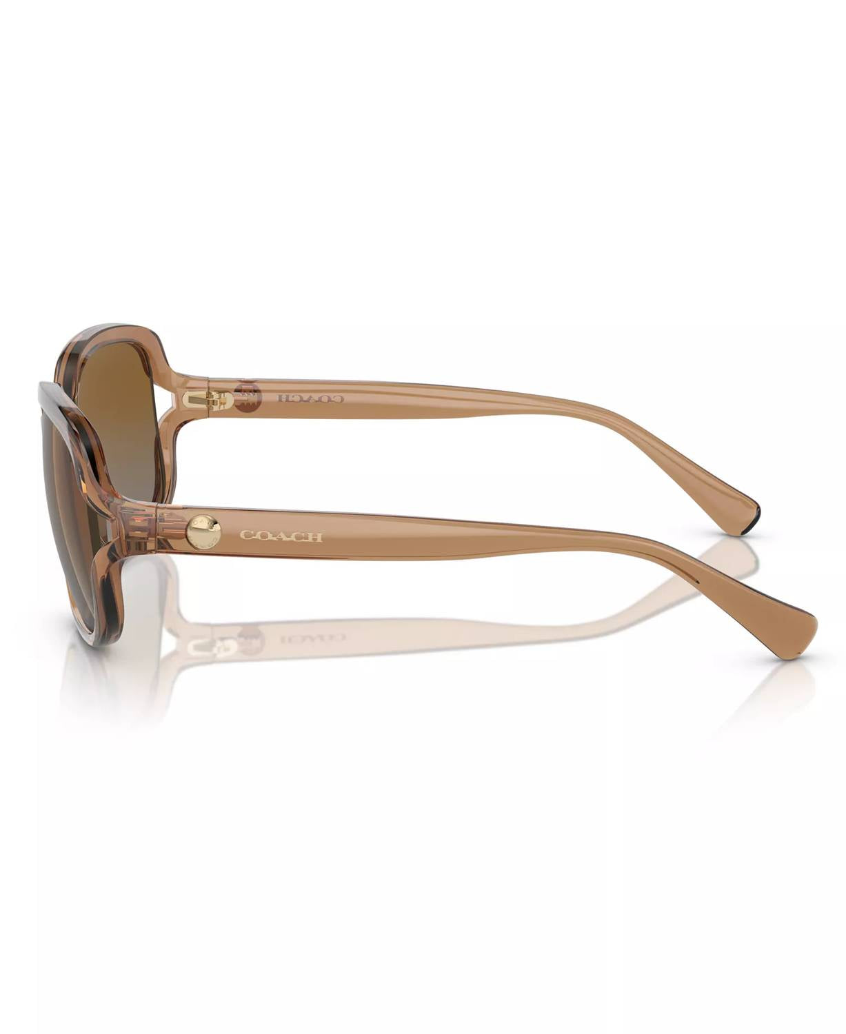 Coach - Women's Hc8169 L149 Polarized Square Sunglasses