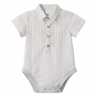 Me & Henry - Boys Helford Woven Onesie