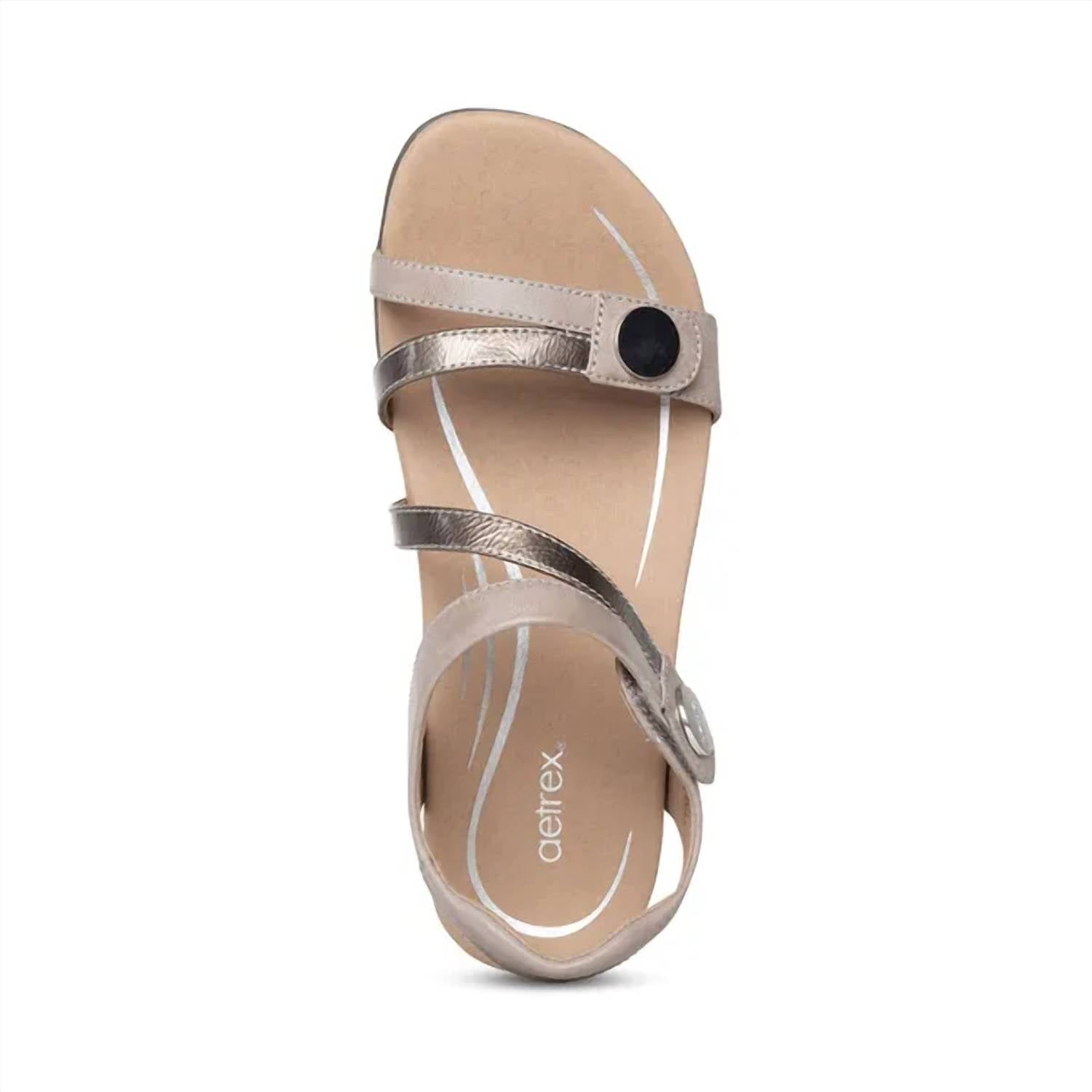 Aetrex - Women's Jess Adjustable Strap Sandal