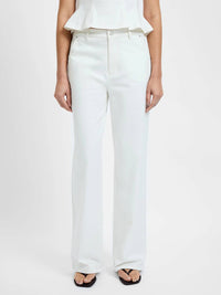 French Connection - Inez Cotton Relaxed Leg Trouser