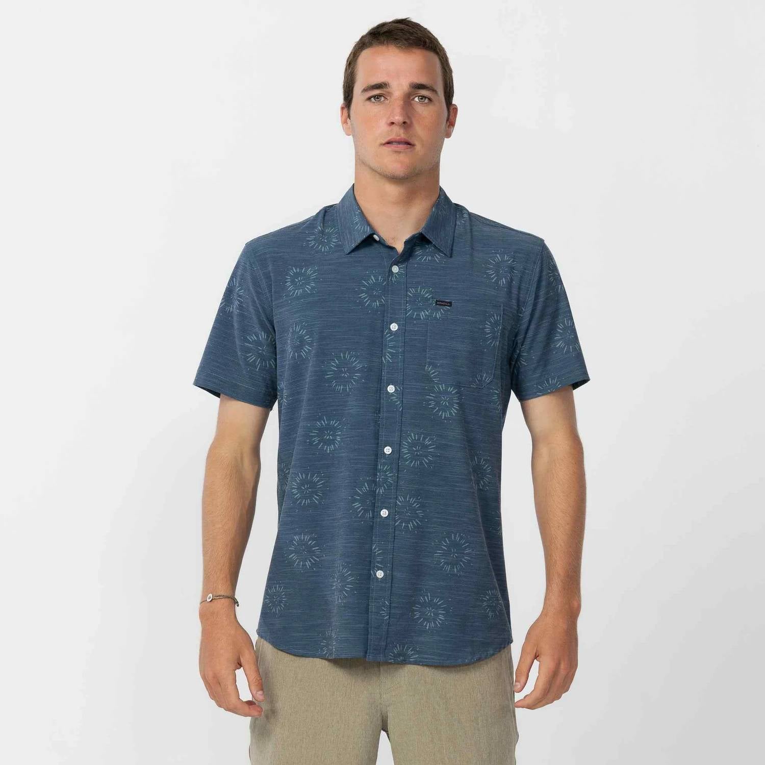 O'Neill - Trvlr Upf Traverse Short Sleeve Standard Button-up Shirt