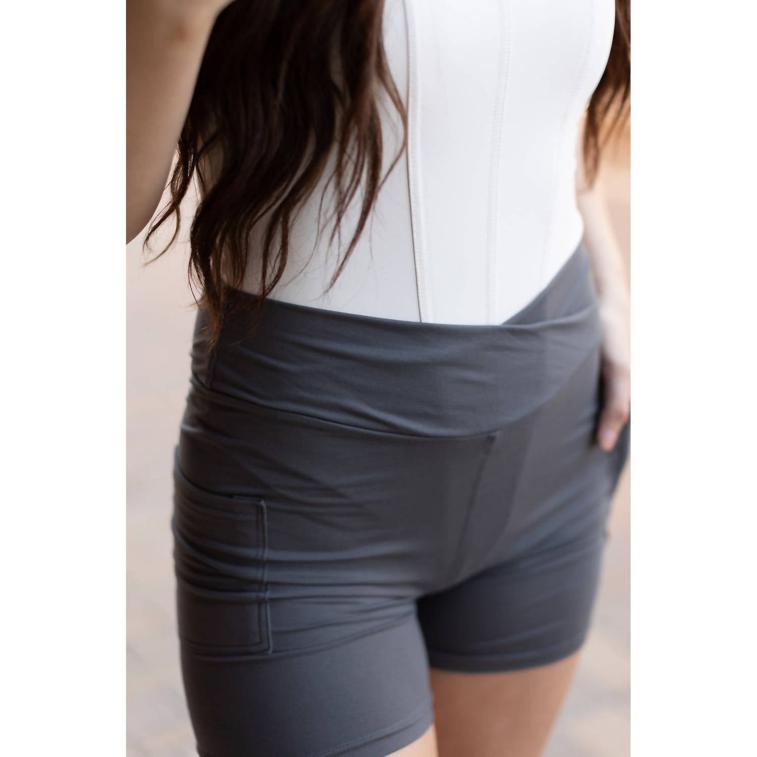 Julia Rose - Caleigh Crossover Biker Shorts