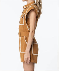 Ciebon - Crochet Trim Romper