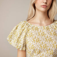 J.Crew - Fitted Puff-sleeve Top