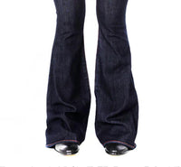 articles of society Faith Flare Jeans in snowmass - women's jeans - detail view