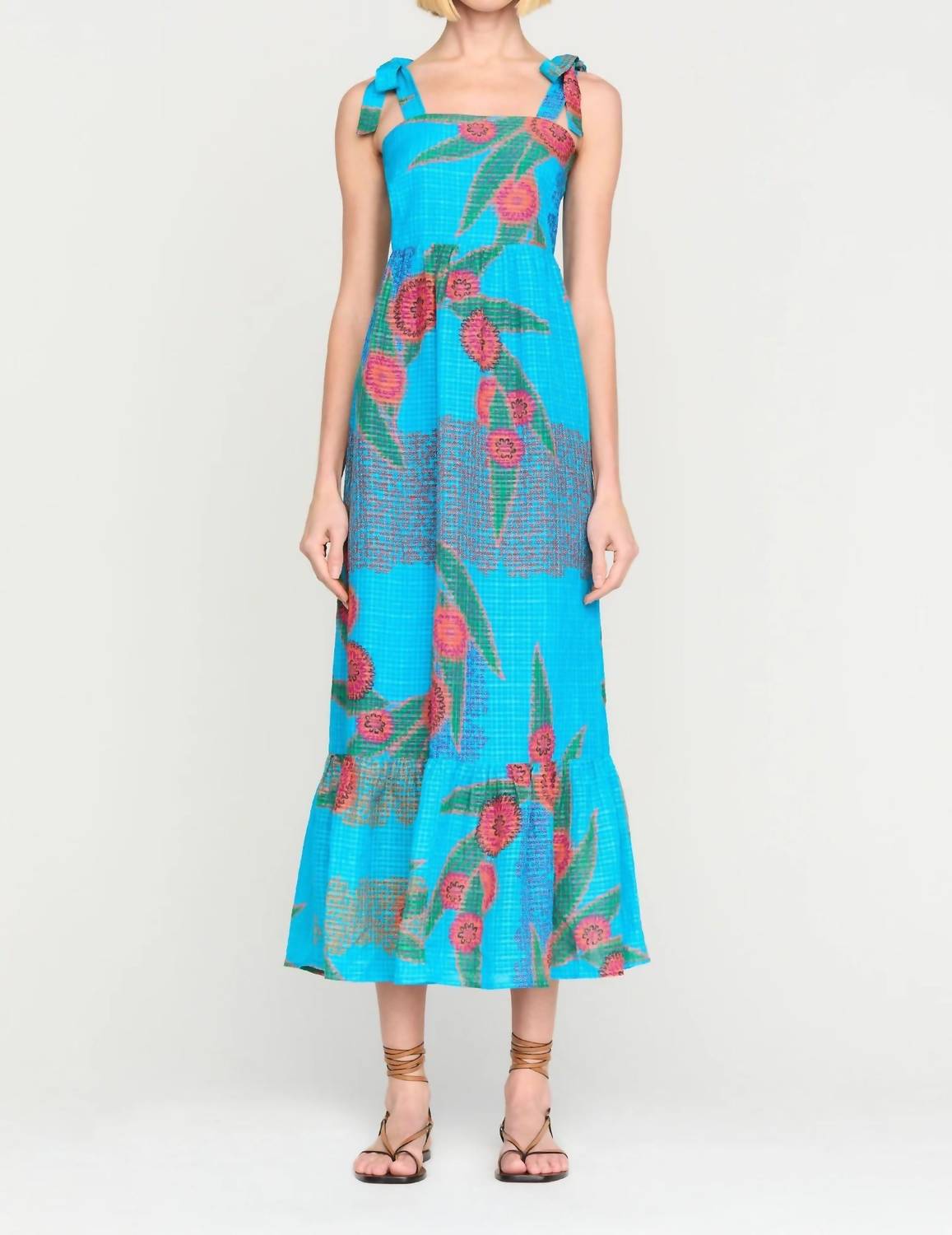Marie Oliver Abby Dress in peacock - women's dress