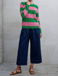 61 Jane - Striped Lightweight Sweater