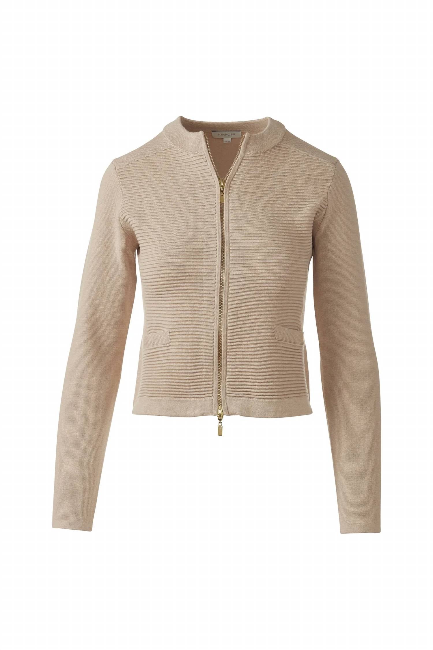 Kinross - Women's Fitted Zip Cardigan