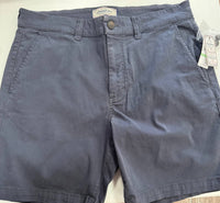 Flags & Anthem Men's Stilwell Garment Dye Short in charcoal - men's shorts