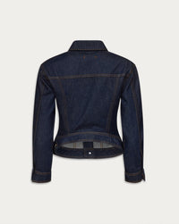 Ossou Hitch Denim Jacket in sable wash - women's jacket - view 6