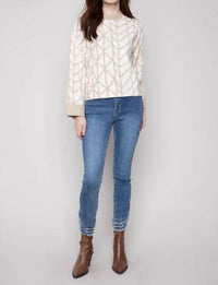 Charlie B - Jacquard Knit Sweater