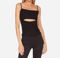 Michael Lauren - Lonza Spaghetti Cut Out Top