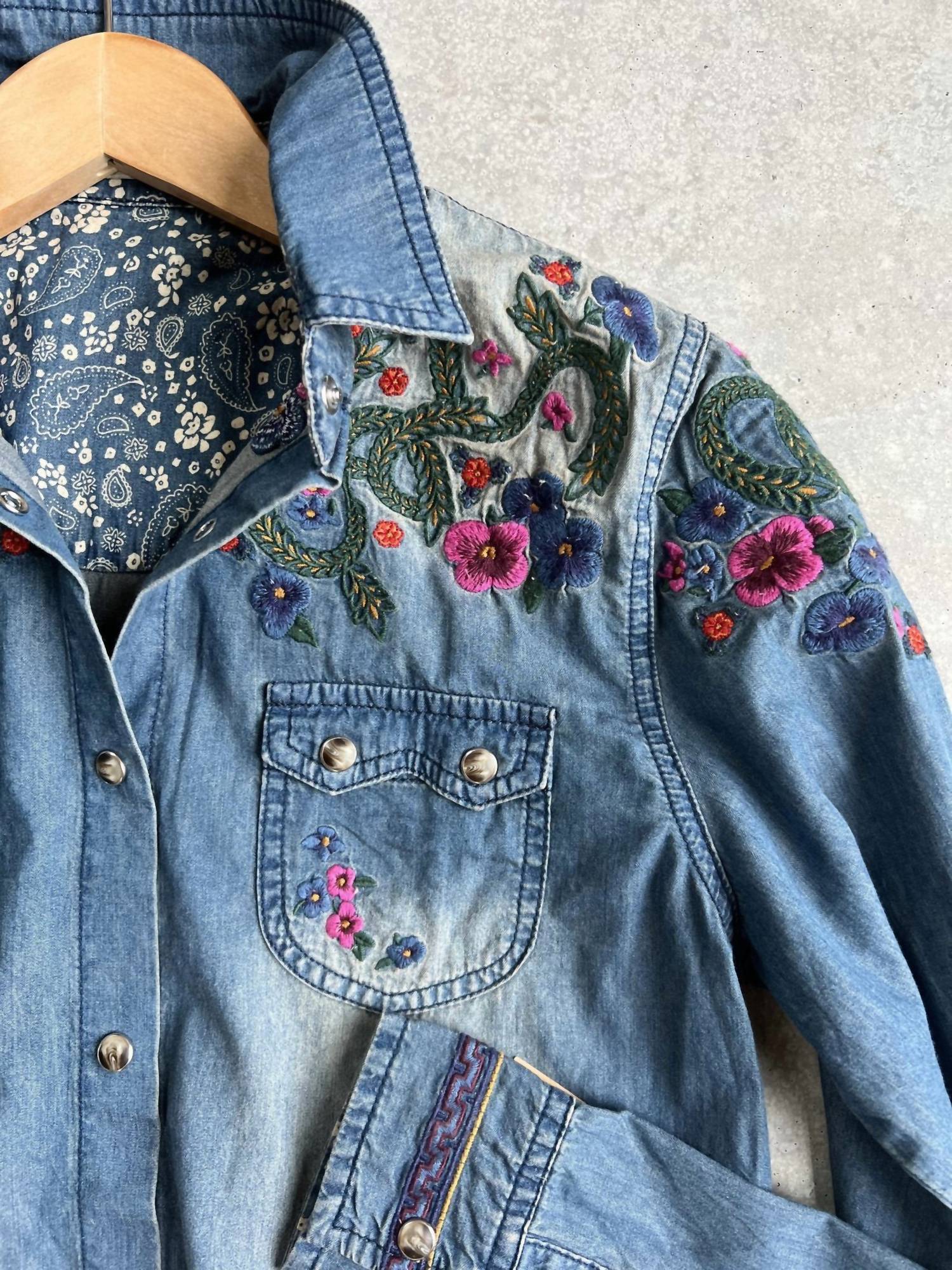 Tasha Polizzi - Delma Embroidered Shirt