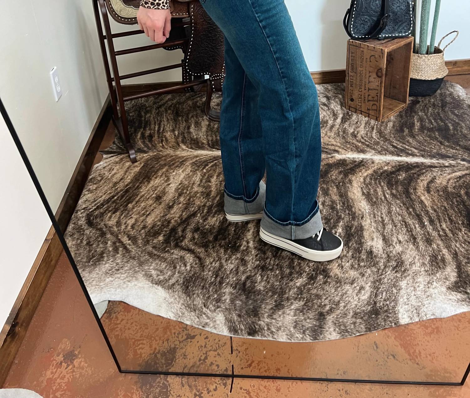 Rock & Roll Denim - Snaffle Bit Trouser Wide Leg Jeans