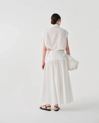 Beatrice .B - Midi Skirt With Side Buckles
