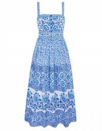 Pink City Prints - Nuri Midi Dress
