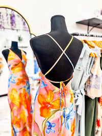 Dress Forum - Race Day Radiance Floral Maxi Dress