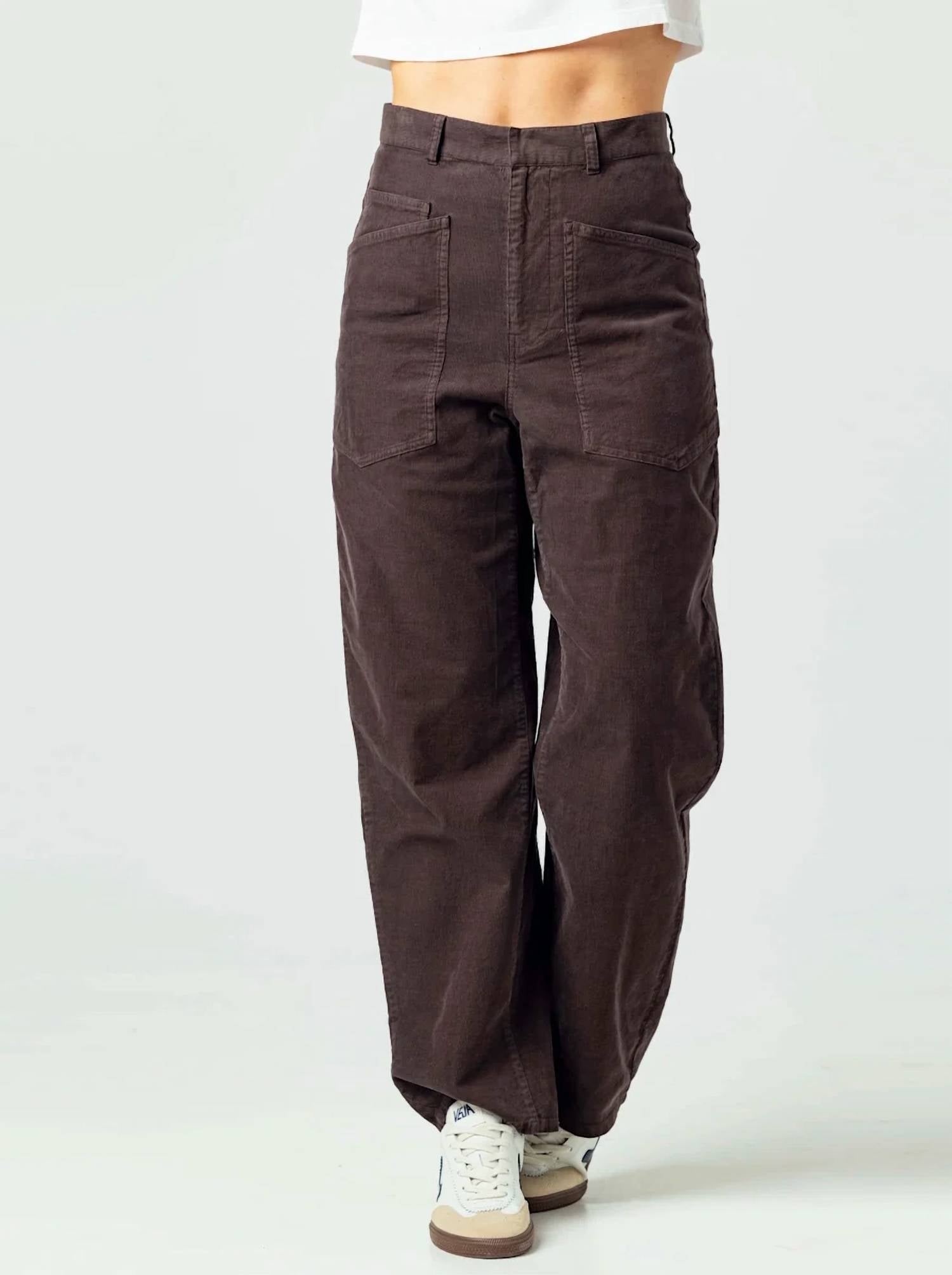 Sundays - Colette High-waisted Corduroy Pant