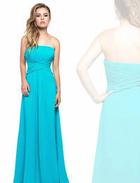 Last Dress - Serenity Drape Strapless Gown