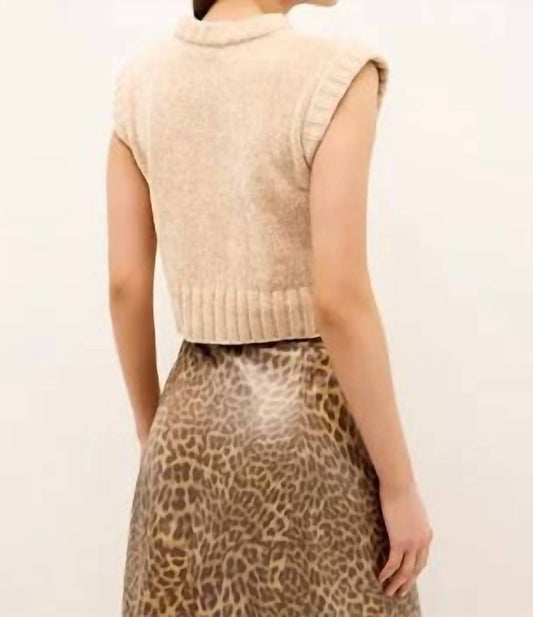 Marie Oliver - Presley Cropped Shell Top