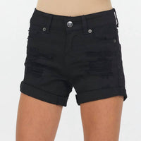 Vintage Havana - Tween's Denim Shorts