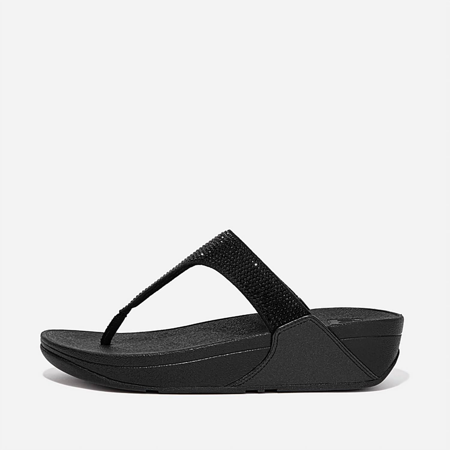 Fitflop - Women's Lulu Crystal Embellished Toe-post Sandal
