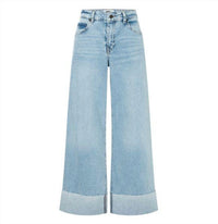 MAC Nevada Superwide Jeans in urban azur blue - women's jeans - view 6