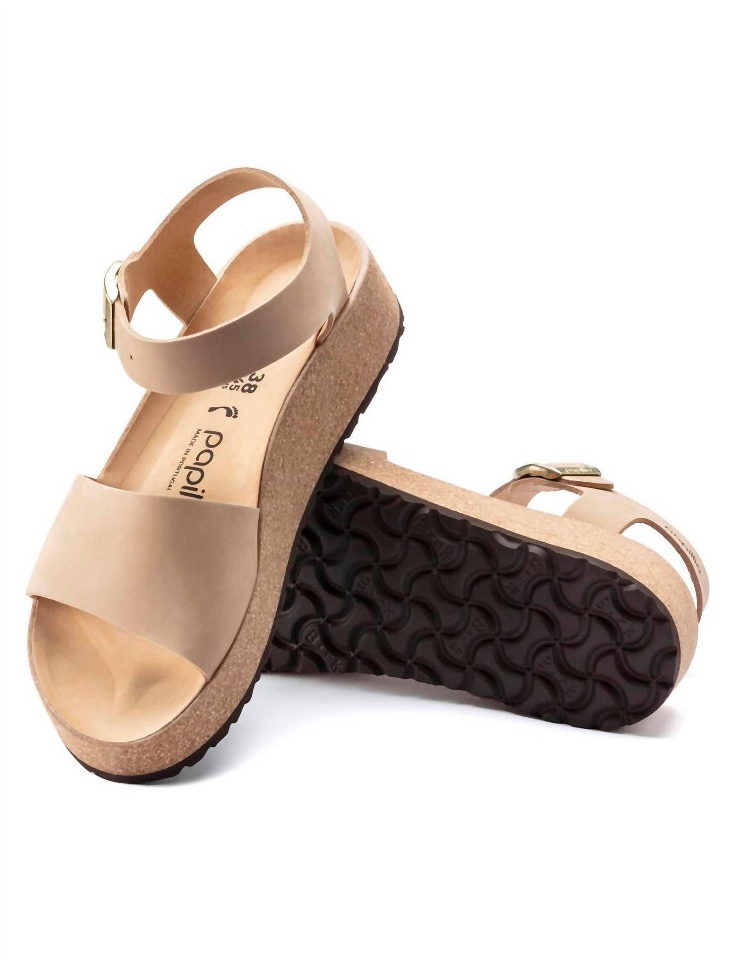Birkenstock - WOMEN'S GLENDA NUBUCK LEATHER SANDAL