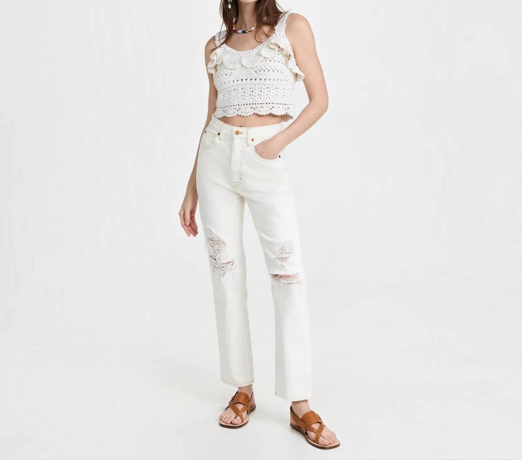 Slvrlake - Dakota Highrise Straight Leg Jeans