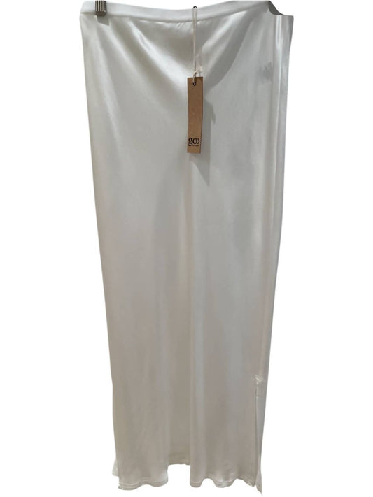 Go By Go Silk - Iconic Bias Midi Skirt