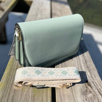 Jen & Co. - Women's Noah Vegan Guitar Strap Crossbody Bag