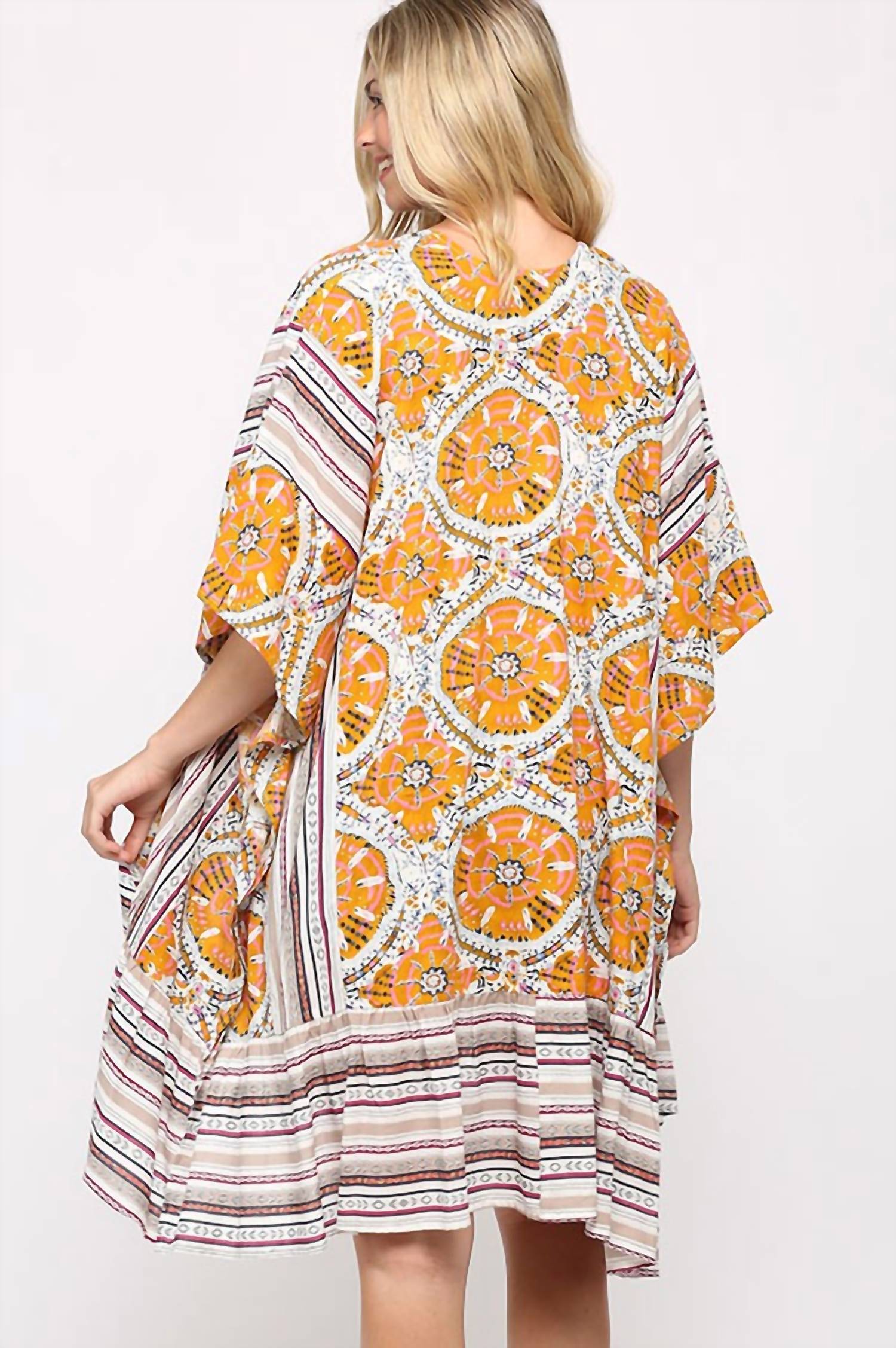 Gigio - Mixed Prints Kimono