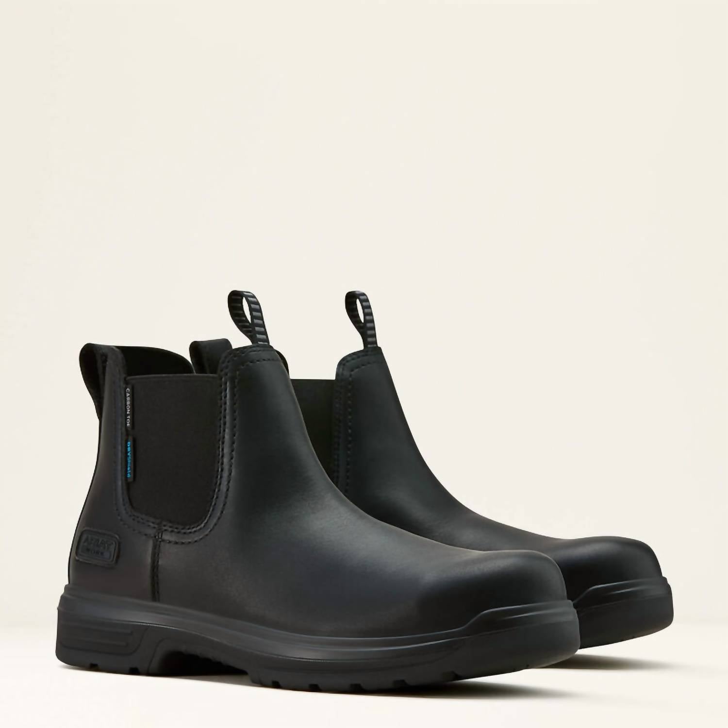Ariat - Men's Turbo Chelsea Waterproof Carbon Toe Work Boot