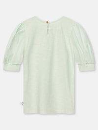 Kids Slub Puff Sleeve T-shirt