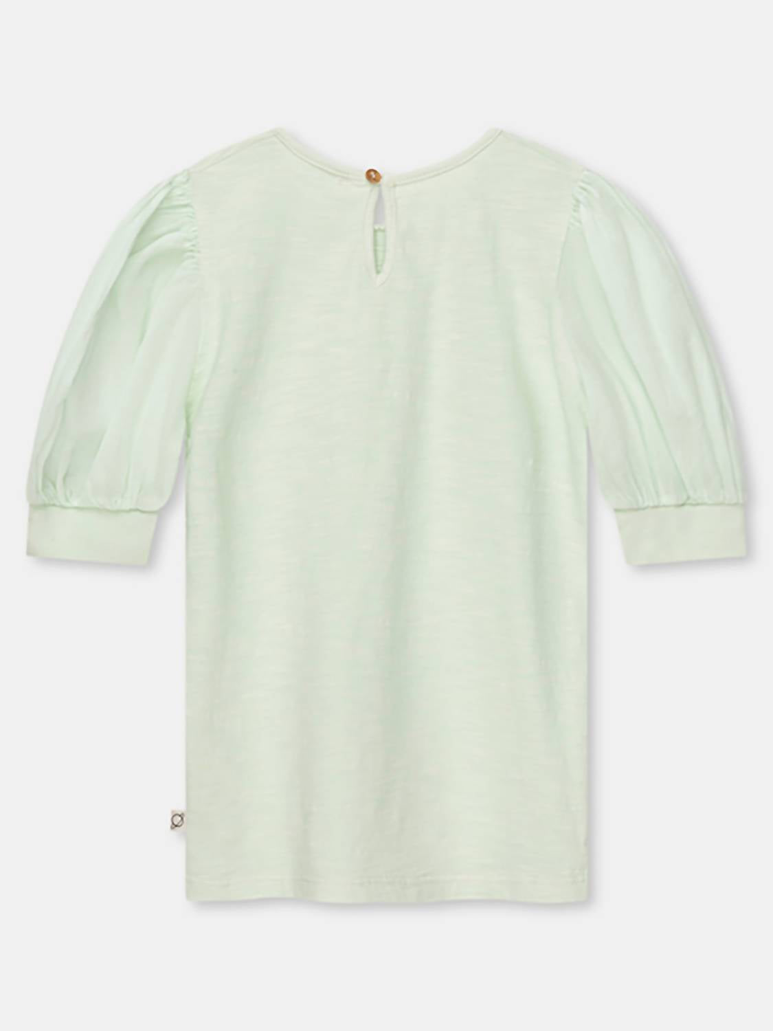 Kids Slub Puff Sleeve T-shirt