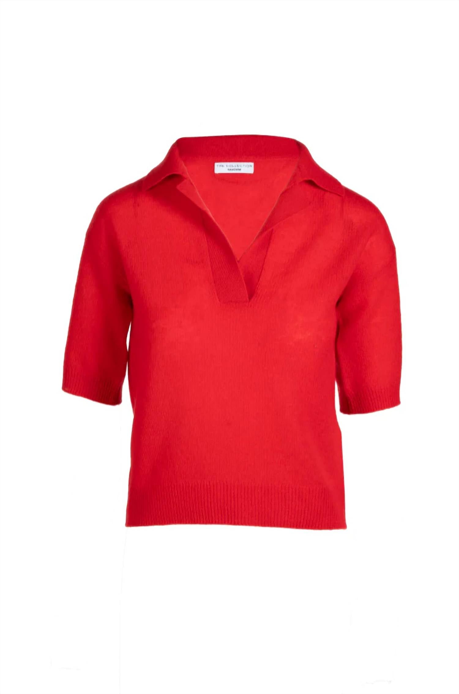 Naadam - Cloud Cashmere Short Sleeve Polo