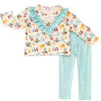 Pete + Lucy - Girls Bees & Honey Pant Set