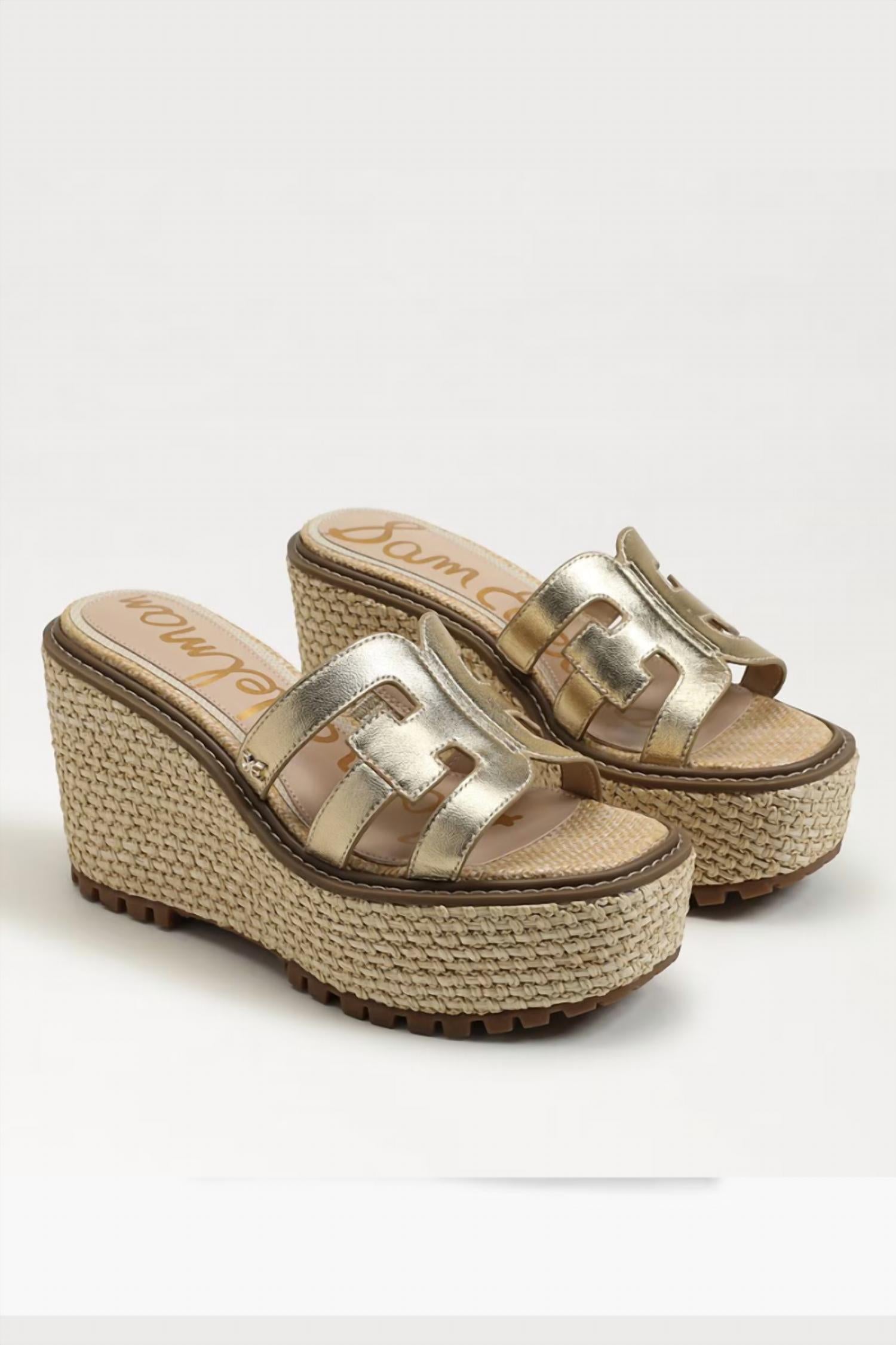 Sam Edelman - Women's Laine Platform Wedge Sandal