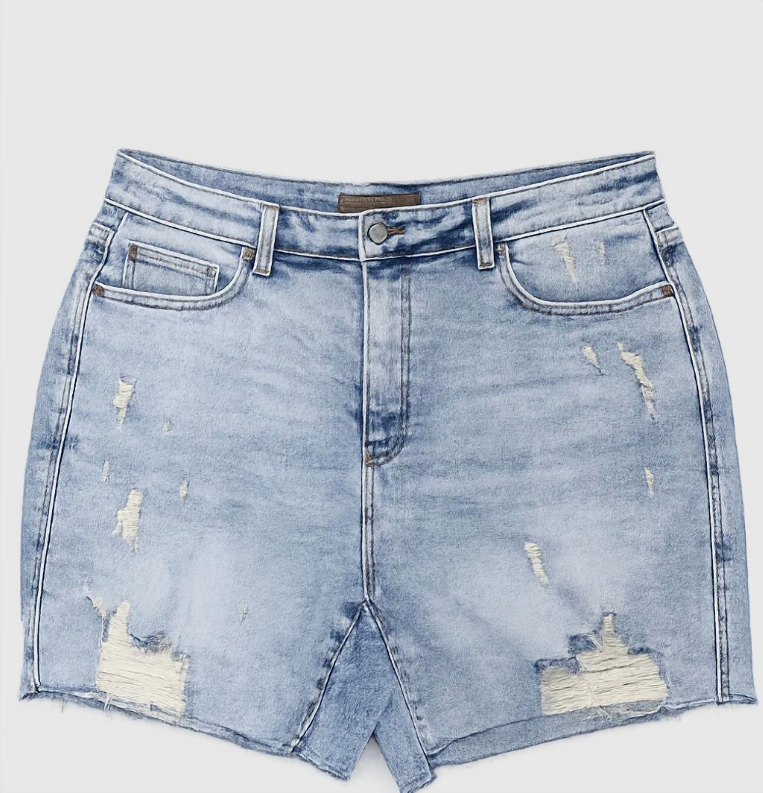 Judy Blue - Women's Destroyed Bf Shorts