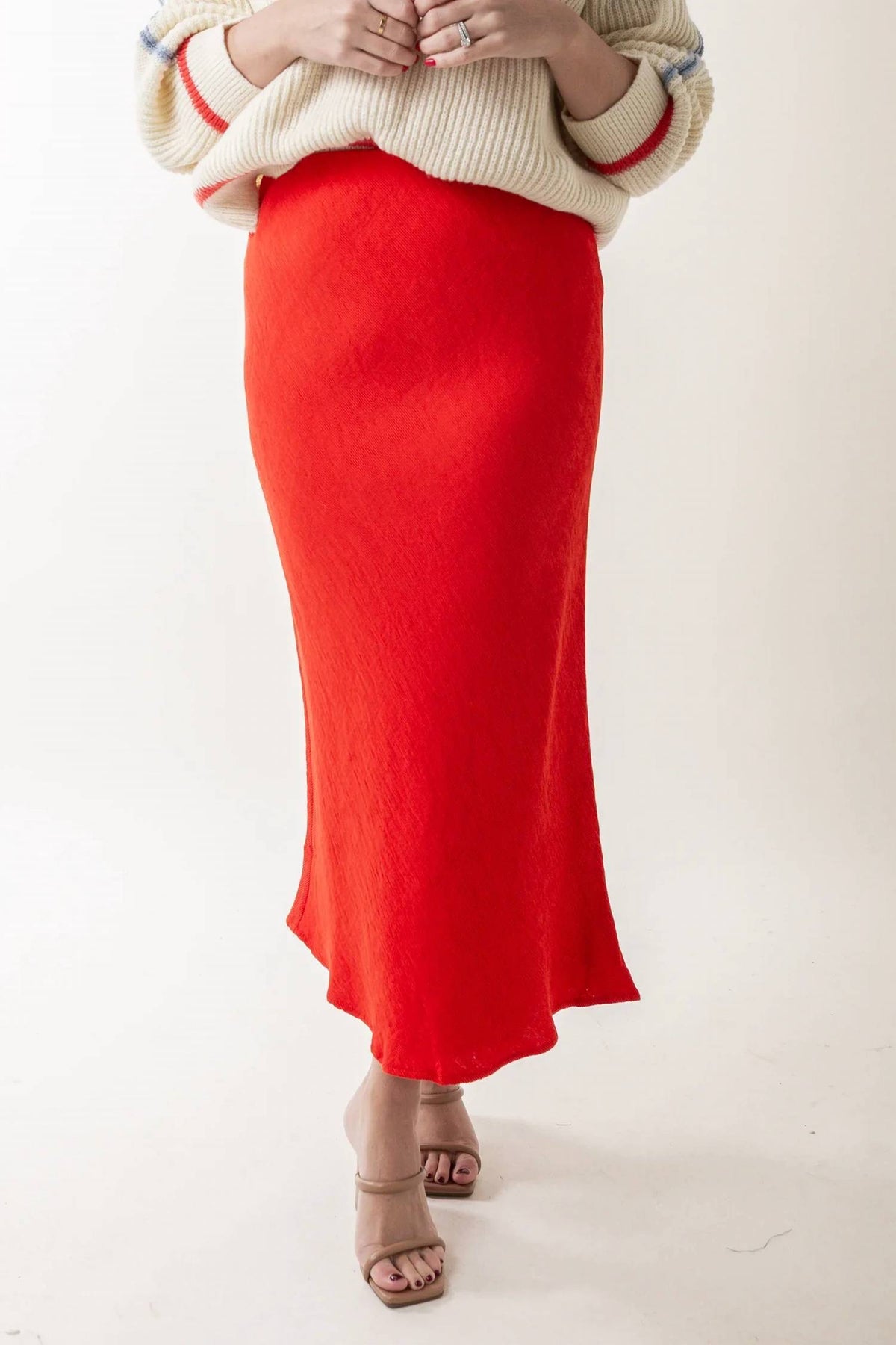 Minkpink - Selma Textured Bias Skirt