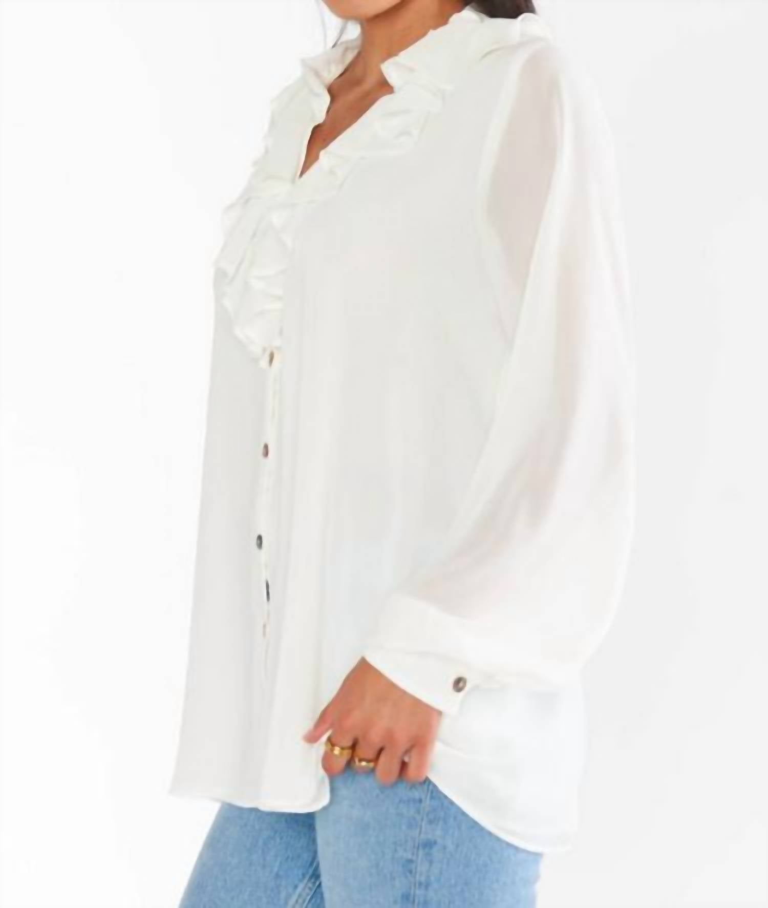 Show Me Your Mumu - Suki Ruffle Top
