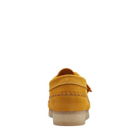 Clarks Men's Weaver Shoes in mustard suede - men's loafer - view 6